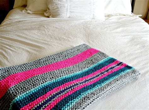 How To Knit A Blanket ~ Knitting Ideas DIY