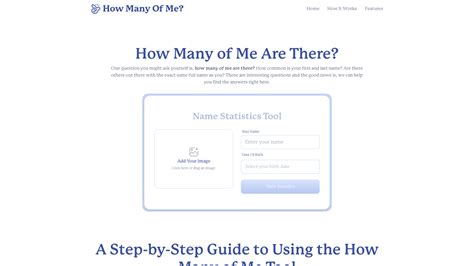 How Many of Me Are There? See How Unique Your Name Is | MagicBox.tools