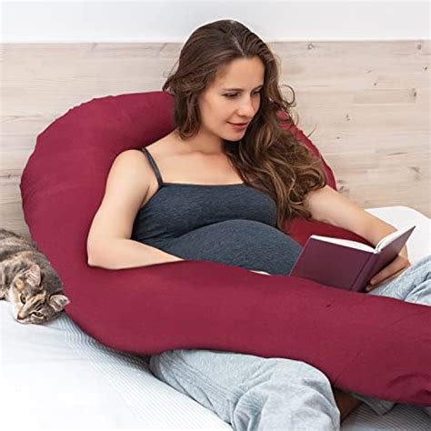 Sleepsia Ultimate Comfort U-Shape Pregnancy Pillow - Maternity Pillow ...