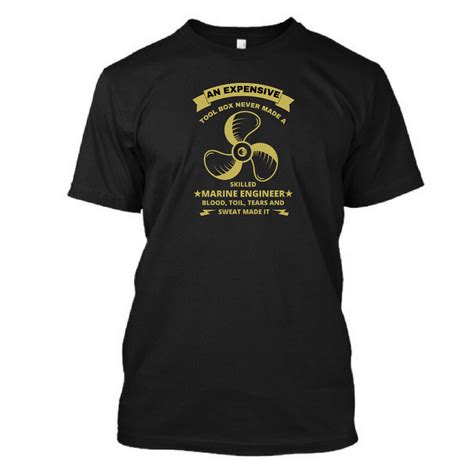 Hardwork Makes Skilled Marine Engineer - Men's Half Sleeve Round Neck ...