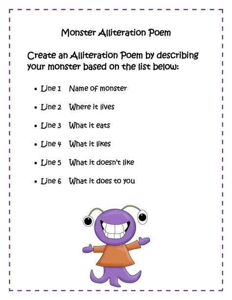 4Th Grade Alliteration Poem Examples - Alliteration poems for kids ...