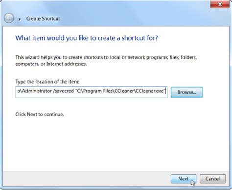 Image result for Programs Location Will Not Open Shortcut