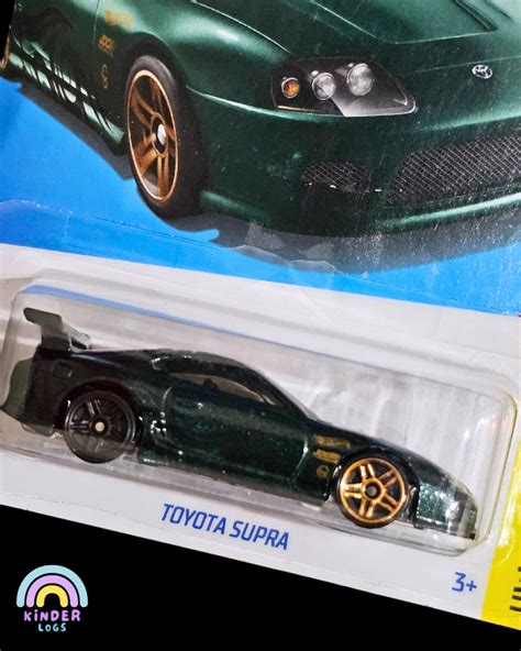 Hot Wheels Toyota Supra - Green (Wheel Error Car) - Buy At Kinder Logs