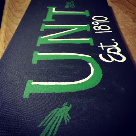 UNT Canvas Painting