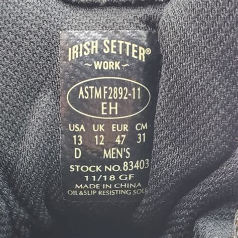 Buy New Red Wing Irish Setter 83403 Men's Size 13M Hiking Boots Two ...