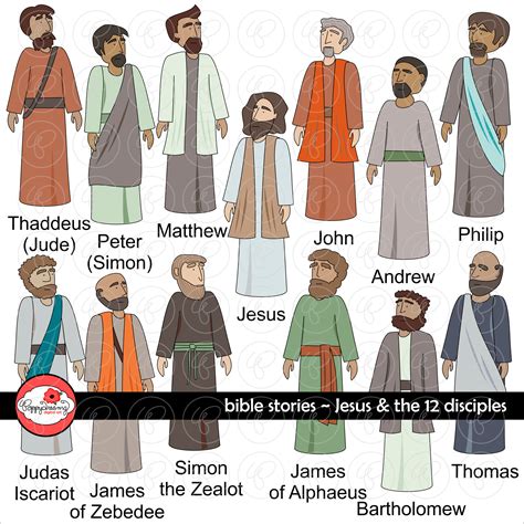 12 Disciples Of Jesus Images Drawing The Twelve Apostles Of Jesus
