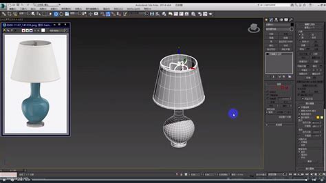 [max视频教程]家用台灯,床头灯3D模型的制作视频教程+源文件下载_Autodesk 3ds Max教程_CG教程-摩尔网CGMOL