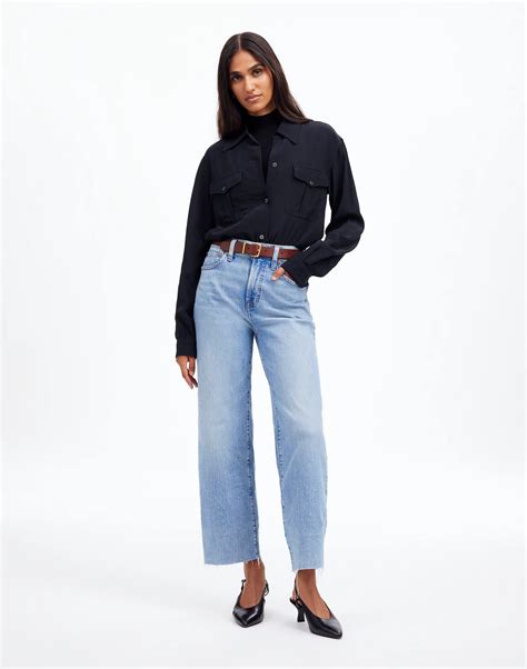 The Perfect Vintage Wide-Leg Crop Jean | Madewell