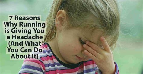 Seven Reasons Why Running is Giving You a Headache (And What You Can Do About It) - Train for a ...