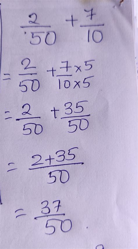 Math fraction sums – Artofit