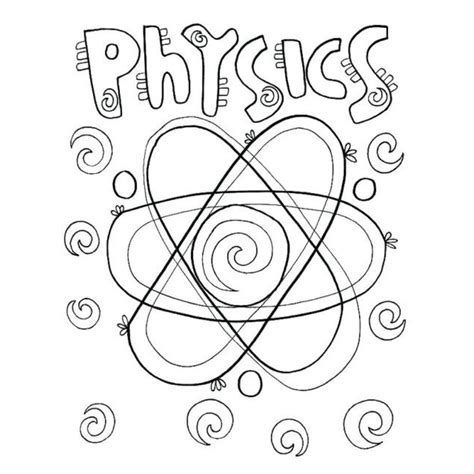 Science Coloring Pages 的图像结果