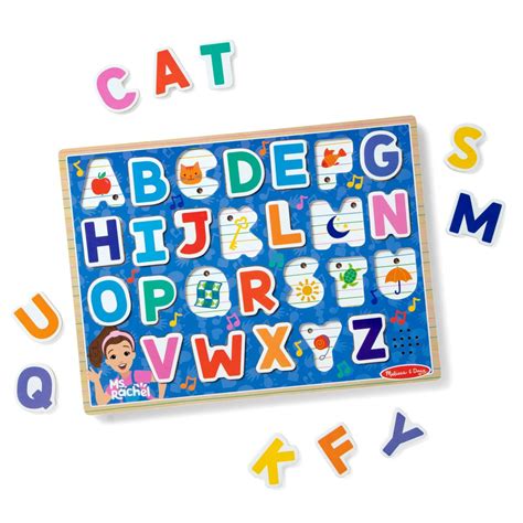 Melissa & Doug Ms. Rachel Alphabet Phonics Puzzle | Shop Online