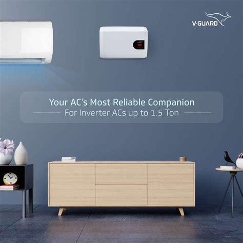 V-Guard iD4 Prima 2040 for Inverter AC Up to 1.5 Ton (Working Range ...