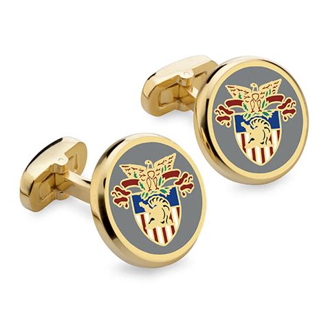 West Point Enamel Cufflinks - Graduation Gift Selection | M.LaHart & Co.