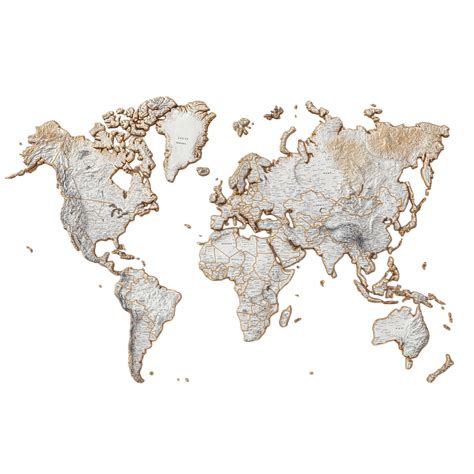 World Map Isolated On Transparent Background, World, Map, Geography PNG Transparent Image and ...