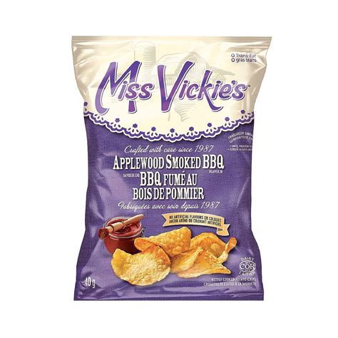 Bulk Miss Vickie's Applewood Smoked Barbecue Chips (Box of 40 Bags ...