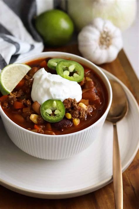 The Best High Protein Chili (Beef)