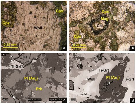 Quantitative Phase Analysis of Skarn Rocks by the Rietveld Method Using ...
