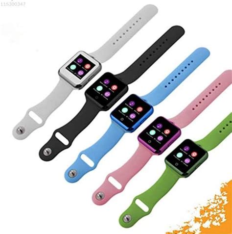 PRAV® 4CDB GSM SIM Smart Watch Smartphone Android Blue Bluetooth Smart ...