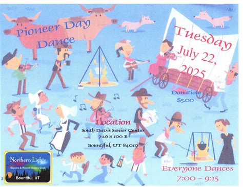 Northern Lights – Pioneer Day Dance – Square Talk Utah