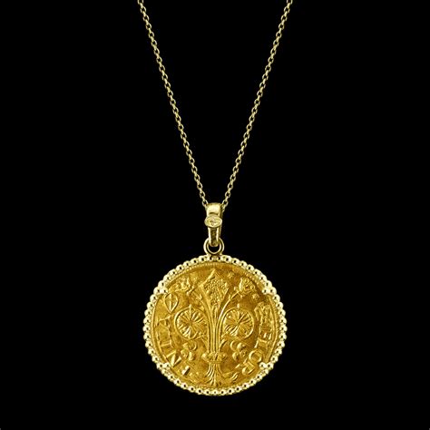 Gold Coin Necklace