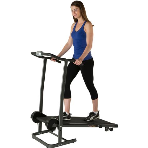 Fitness Reality TR1000 Space Saver Manual Treadmill with 2 Level ...