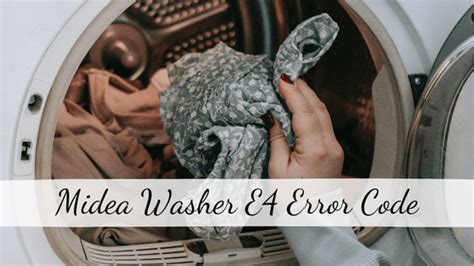 Image result for Midea Top Load Washer E3 Error Code