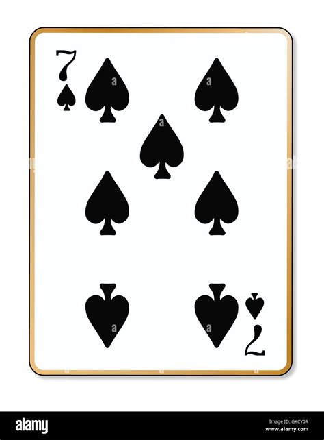7 of spades hi-res stock photography and images - Alamy