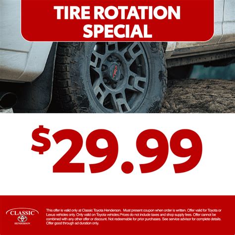 Auto Service Specials | Classic Toyota Henderson near Neuse