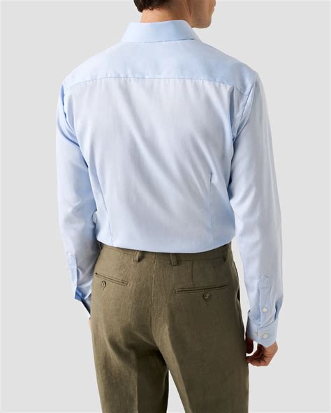 Signature Twill Paisley Effect Shirt - Eton