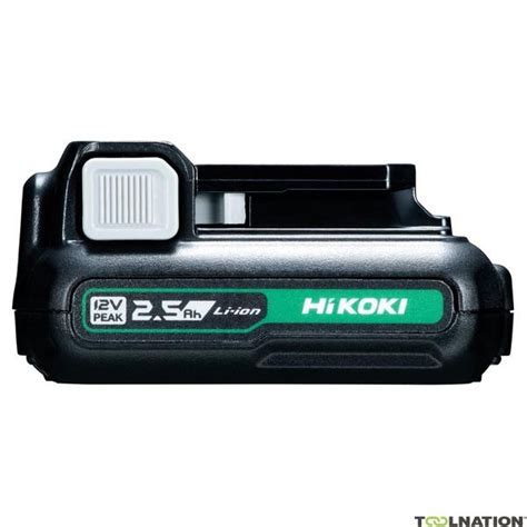 HiKOKI Accessories 374954 BSL1225M Battery 12 Volt 2.5 AH Li-ion