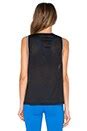 ALALA Mesh Cutaway Tank in Black | REVOLVE