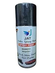 JAT Color Spray Paint, Midnight Black Applicable on Mahindra Car ...