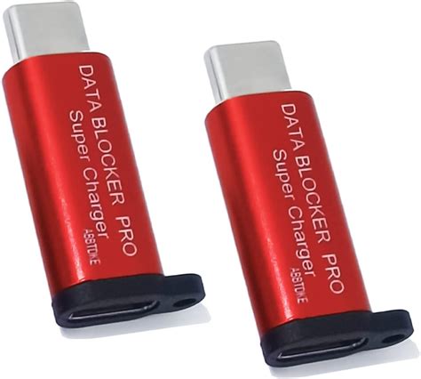 Data Blocker, USB C to C Data Blocker, Protect Against Juice Jacking ...
