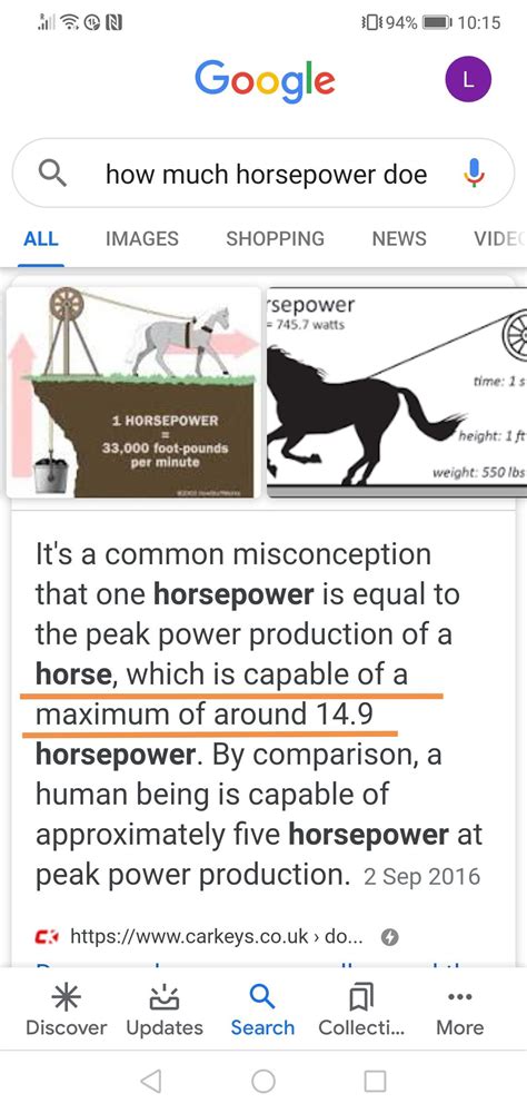 Why is it called horsepower then? : r/mildlyinfuriating