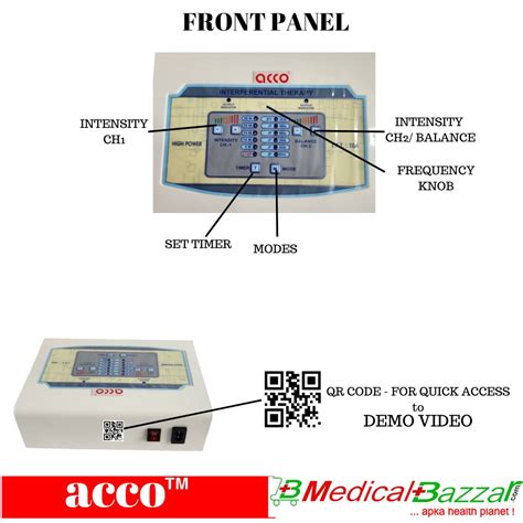 acco Interferential Therapy Machine /IFT104- MedicalBazzar