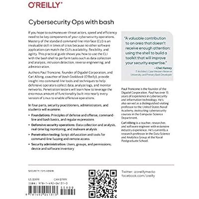Buy Cybersecurity Ops with bash: Attack, Defend, and Analyze from the ...