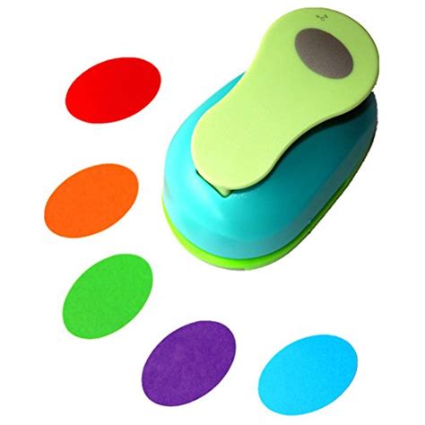CADY Crafts Punch 2-Inch Paper Punches Craft Punches Oval : Amazon.in ...