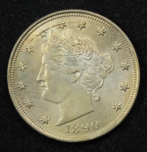 1890 Liberty V Nickel - Etsy