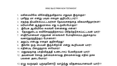 BIBLE QUIZ: NEW TESTAMENT QUESTIONS & ANSWERS - Studocu