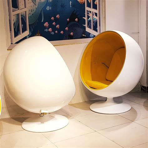 北欧 设计师 BALL Chair 极简现代 由Aarnio original设计 球形太空椅休闲椅