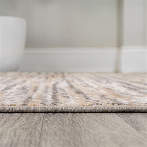 JONATHAN Y Silk Orchid Loom Strie 3 X 5 (ft) Beige/Gray Indoor Stripe ...