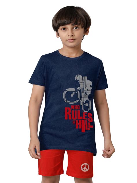 Boys Clothing Set T-shirt & Shorts - Multicolor 5