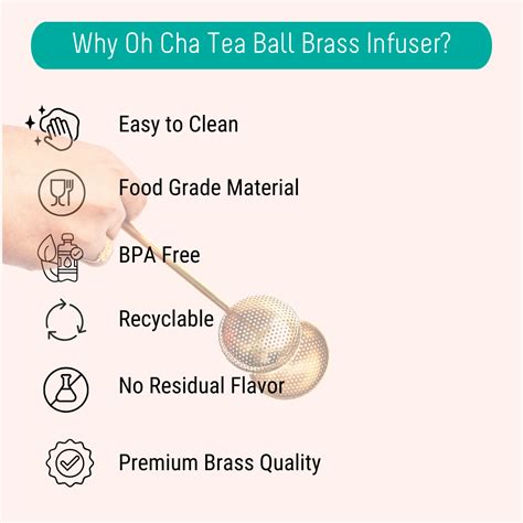 Brass Infuser Duo – OhCha.in