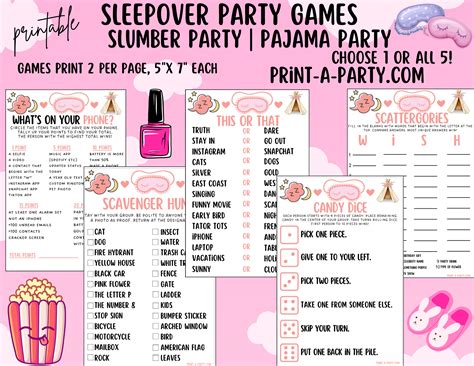 Sleepover Ideas 39 Slumber Party Ideas To Help You Throw The Best