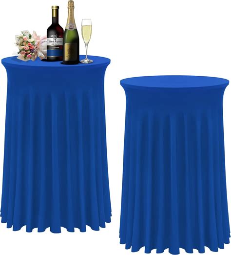 Amazon.com: BDDC Cocktail Table Covers - 2 Pack 32"x 43" Royal Blue ...