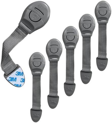 Buy BabyPro Baby Proofing Finger U-Shape Door Guard (Pack of 4, White ...