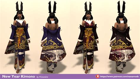 [OLD] New Year Kimono | XIV Mod Archive