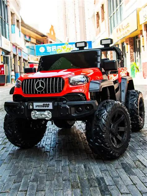 Sams World | Mercedes Kids Jeep | Jumbo Size Ride on Jeep 4 Wheel Drive ...