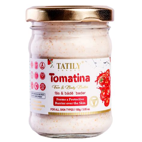 Buy Tatily London Tomatina Face & Body Butter for Nourishing Shea ...